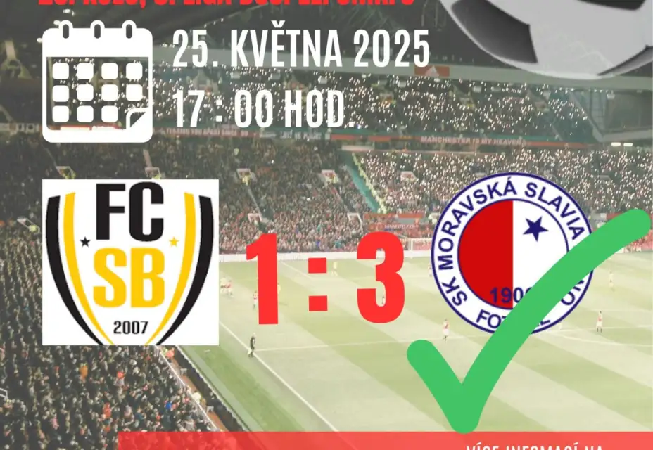 FC Svratka Brno : SK Moravská Slavia Brno "A tým" 1 : 3